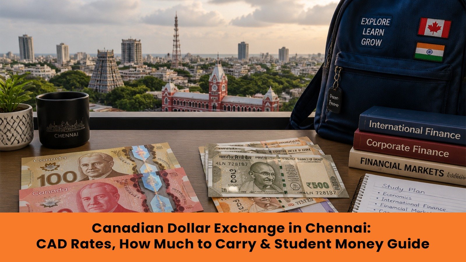 Canadian Dollar Exchange Chennai | CAD/INR Rates